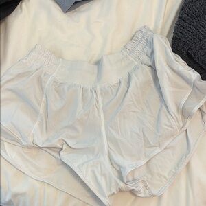 lululemon athletica White Athletic Shorts